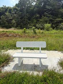 kerusi batu terazzo taman landscape sekolah