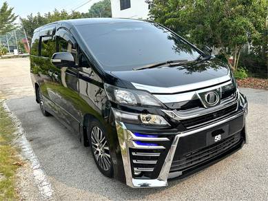 Toyota Vellfire Z G-EDITION in Muar, JHR