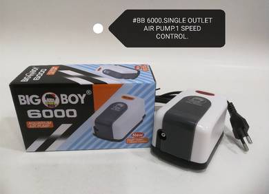BB6000 Big Boy Single Air Pump Aquarium Fish Ikan