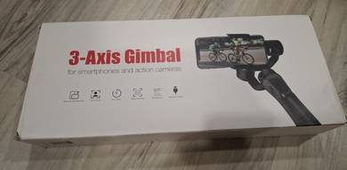 3-Axis Gimbal selfie stick social media.