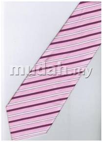 EPK04 Pink Purple White Blinking Formal Neck Tie
