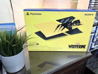 PS5 Pro Console Cover Wolverine Yellow New MY SET