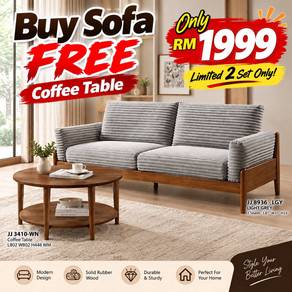 Combo Set (3 seater sofa+coffee table)