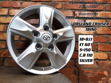 USED TOYOTA LAND CRUISER ORI WHEELS 18inc LIKE NEW