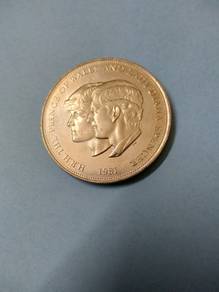 Charles & Diana Commemorative Coin 1981 - UNC /New