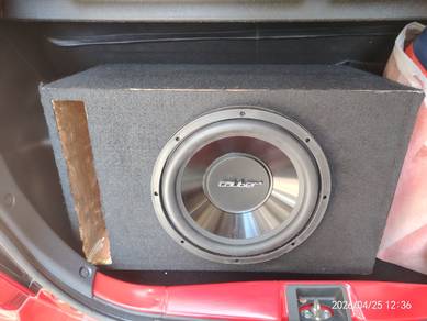 speaker woofer box and monoblock 1set