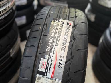 Tayar Baru 225 45 18 Bridgestone Potenza RE005 26