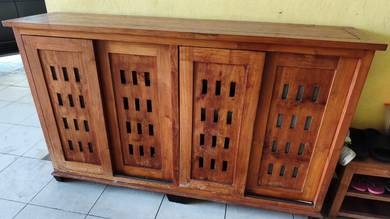 FOR SALE – Teak Wood Shoe Cabinet