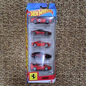 Hot Wheels 5 Pack Ferrari
