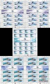 2004 SHEETLET Main Ports Of Malaysia Stamp UM L
