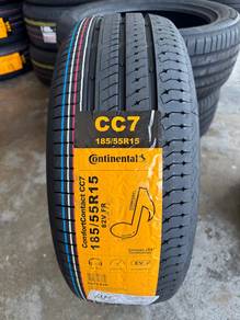 Tyre baru 185 55 15 continental cc7 2026 new tayar