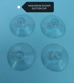 Aquarium Suction Cawan 6mm Slot 1Pcs Fish Akuarium