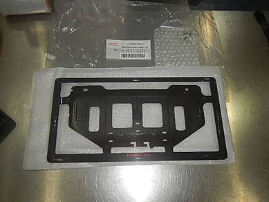 Honda Access Number Plate Frame Black FL5 GK5 FK8