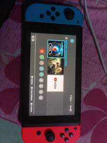 Nintendo switch v2 neon 