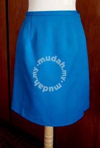 Blue Skirt Fully Lined