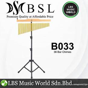 BSL B033 Wind Chime 36 Bar Chime with Stand Educa