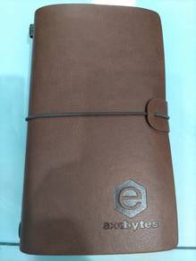 New Exabytes Premium Leather Notebook Journal