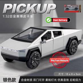 1:32 Scale Tesla Pickup Truck Cybertruck Alloy Mod