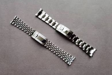 ROLEX GMT 20mm 904L Steel Bracelet Watch Strap