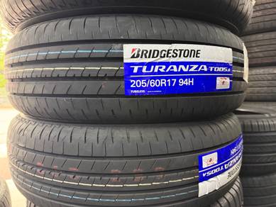 205/60/17 Bridgestone—Tayar baru— Tahun2026