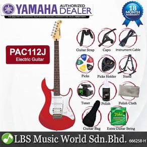 Yamaha PAC112J Alder SSH 6 String Solidbody RD