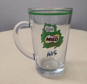 Milo go further ais glass mug