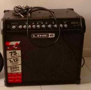 Line 6 guitar amplifier built in effect