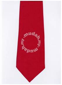 Red Pink Top Quality Solid Formal Neck Tie