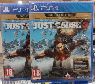 NEW Sony PS4 PS5 Game Just Cause 3 Gold Edition