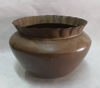 Antique Original Hand Hammered Bronze Fine Shaped