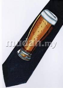 A Glass of Draft Beverage Neck Tie