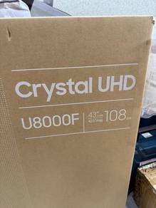 Samsung Smart TV Crystal UHD U8000F 43inch
