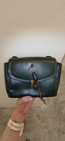 Dark Green Sling Bag
