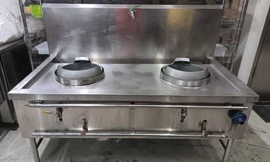 Used - S/S 2 Burner Kwali Range