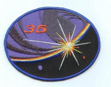 ISS Expedition 35 International Space Patch