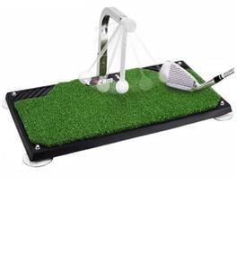 Golf Rotating Swing Trainer Carpet Practice Mat