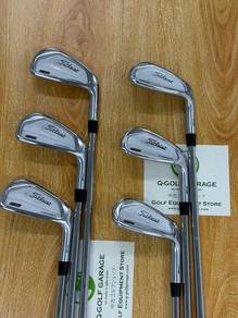 Titleist CB 718 Golf Iron Set 5-Pw Steel Flex S