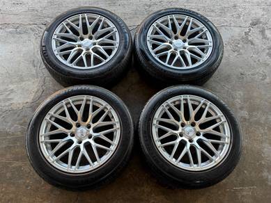 Sport rim second 17 OZ VARROR siap tayar exora fc