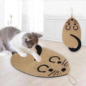 Cat Accessories Large Size Mouse-Shape Map Pad