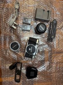 Olympus EM-5 Mark 2 with accessories