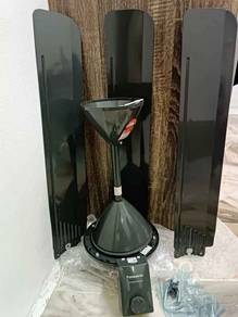 KDK PANASONIC 3 Bilah Kipas FAN Black Brown