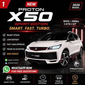 2026 Proton X50 TGDI FLAGSHIP