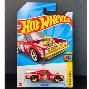Hot Wheels Red Gold King Kuda 1:64 Scale Diecast