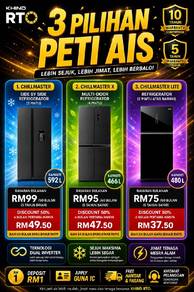 Promosi peti sejuk KHIND 