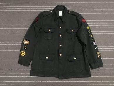 Vintage Canadian force dark green XL