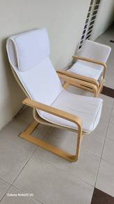 Only 1 ) PELLO Armchair, Holmbby natural