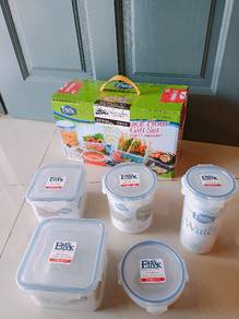 Easylock Plastic Food Container Sets (5 in 1)