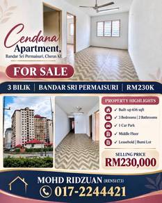 Apartment For Sale in Cendana Apartment