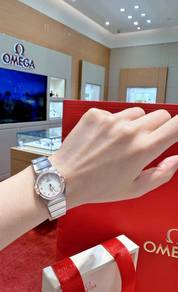 Omega Constellation 25mm Rose gold diamond