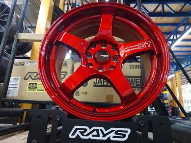 Rim baru 16 ADVAN GT Candy Red Flow Form